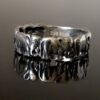 Anillo con significado cultural, seis elefantes en plata pura para atraer la buena suerte.