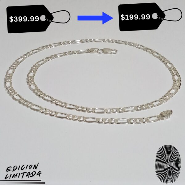 La cadena Figaro 2025 de plata 925 pura: un secreto a voces entre los amantes de la joyería fina.