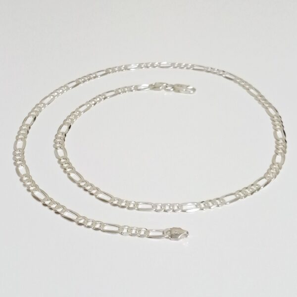 Cadena Figaro 2025 de plata 925 pura: un símbolo de estatus y buen gusto.