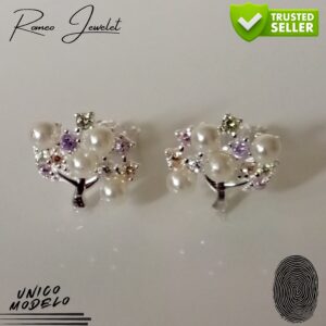 Ese Topos Plata Perlas Árbol de la Vida Quito representando alta joyería con circonias